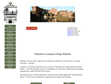 Tablet Screenshot of loxwood.org